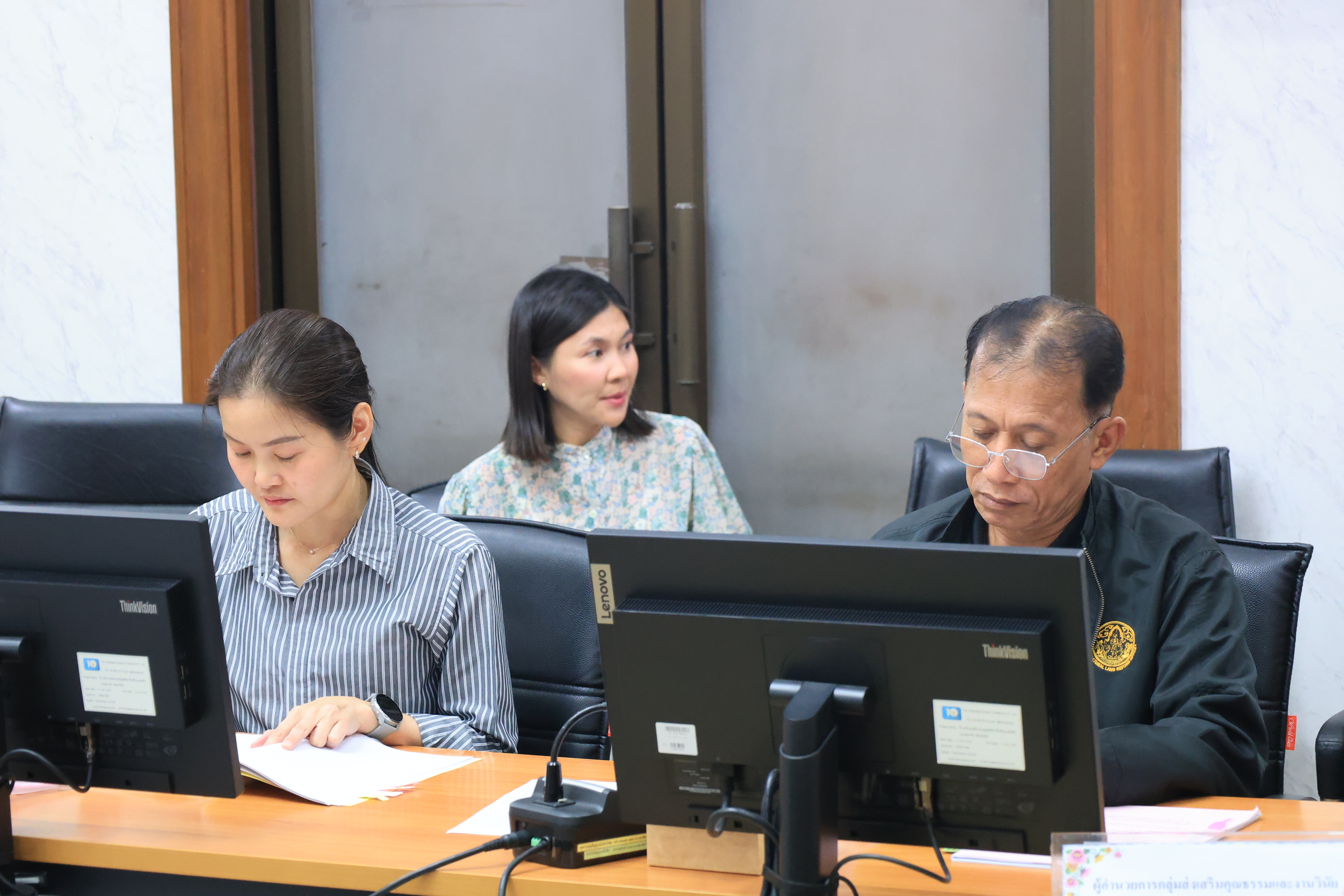 title - ส.ป.ก. ประชุมคณะกรรมการกลั่นกรองผลการประเมินประสิทธิภาพและประสิทธิผลการปฏิบัติงานของลูกจ้างประจำ ส.ป.ก. ส่วนกลาง